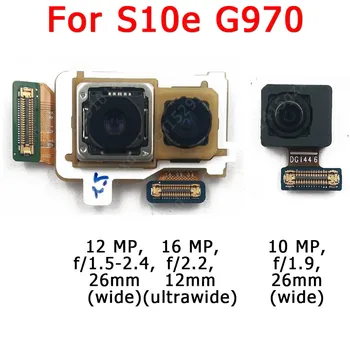 המקורי הקדמי ואחוריים מצלמה אחורית עבור Samsung Galaxy S10e G970 הראשי מול המצלמה מודול להגמיש החלפת חלקי חילוף