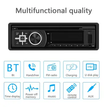 יחיד דין סטריאו לרכב DVD נגן MP3 רדיו FM/רדיו USB/AUX/כרטיס TF השמעה עם יישום פונקצית מיקום