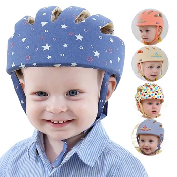 ילדים קסדת מגן בטיחות לתינוק פעוט כובע אנטי-התנגשות ראש תינוק הגנה קאפ ילדים Capacete בנות מכסה המנוע חם הכובע