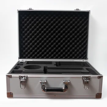 מקצועי יצרן שחור סגסוגת אלומיניום נושא אלומיניום נייד-כלי המזוודה