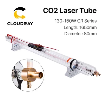 Cloudray CR130 130-150W CR סדרה CO2 לייזר צינור באורך 1650mm דיה.80 מ 
