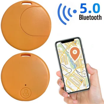 Bluetooth 5.0 Mini גשש GPS לרכב אנטי-אבוד מכשיר Pet ילד תיק הארנק מעקב עבור IOS/Android החכם Finder איתור אביזרים