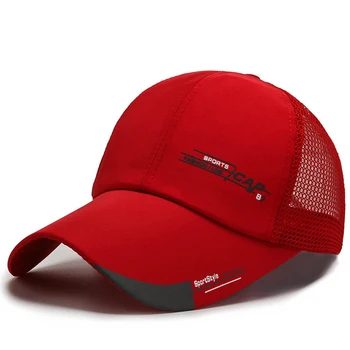 כובע כובע בייסבול שיזוף 70g מתכוונן לנשימה מחנאות, דיג, ציד Mens ססגוניות Universial חדש