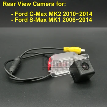 רכב מצלמה אחורית עבור פורד C-מקס MK2 S-מקס MK1 2006 2007 2008 2009 2010 2011 2012 2013 2014 אלחוטית היפוך חניה המצלמה