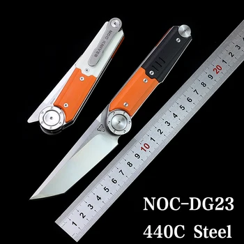 הסוכנים סכין סכינים טקטיות DG23 440C פלדה כפולה צבע G10 הסכין להתמודד עם הגנה עצמית סכין, אולר edc Multitool