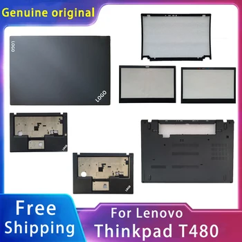 חדש Lenovo Thinkpad T480 Replacemen המחשב הנייד אבזרים Lcd הכיסוי האחורי ;הלוח הקדמי עם לוגו;תחתון שחור