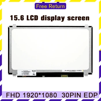 משלוח חינם 15.6 אינץ ' IPS FHD 1920*1080 מחשב נייד מסך LCD NV156FHM-N42/N41 V8.0 תואם עם LP156WF6-SPK1 B156HAN06.1