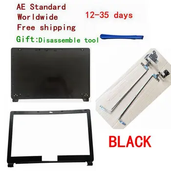 LCD העליון כיסוי מקרה עבור Acer Aspire E1-510 E1-530 E1-532 E1-570 E1-572 E1-532 E1-572G שחור /LCD Bezel כיסוי/LCD hinges