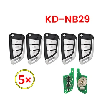 5Pcs/Lot KEYDIY NB29 מתכת לחצן NB KD מרחוק המכונית מפתח KD900/KD-X2 מפתח KD מיני/ KD-מקס מתכנת עבור ב. מ. וו סגנון