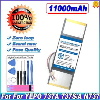 11000mAh סוללה של מחשב נייד עבור YEPO 737A 737S/A N737 369277-2 H-3885265P