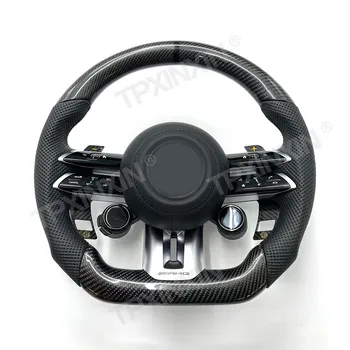 עבור מרצדס בנץ שליטה מהדורת הגה רכב פנימיים אביזרים משמרת משוטים עם כונן גלגל ההגה ידית שליטה