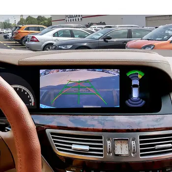 128G Plug and Play בלו-ריי מסך CarPlay אנדרואיד 11 עבור מרצדס S-Class לכלי רכב w221 2005-2013 GPS Navacation נגן מולטימדיה