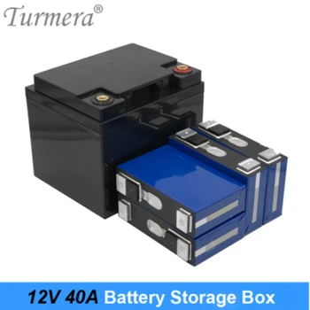Turmera 12V סוללה תיבת אחסון 3.2 V סוללת Lifepo4 משתמש יכול לבנות 100Ah כדי 40Ah על סולארית מערכת אספקת חשמל ללא הפרעה