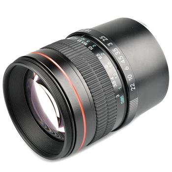 85MM F1.8 צמצם גדול קבוע התמקדות מיקרו-מרחק עדשה ידנית מיקוד עדשת מצלמה עדשת מצלמה Sony