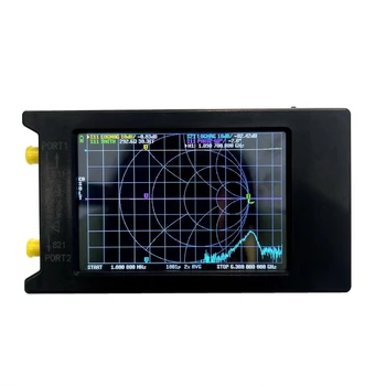 כף יד 4in מסך Frequency Analyzer UV/HF/אנטנת VHF
