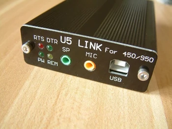 מחשב USB מקשר מתאם רדיו מחבר YAESU FT-450D FT-950D DX1200 FT-991 IC-2710/2720/2820 FT7800\8800\8900\100D U5 הקישור