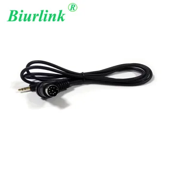 Biurlink 8Pin מ-אוטובוס Aux כבל MP3 כניסת אודיו מתאם אלפיני KCM-123B עבור iPhone MP3 טלפון חכם