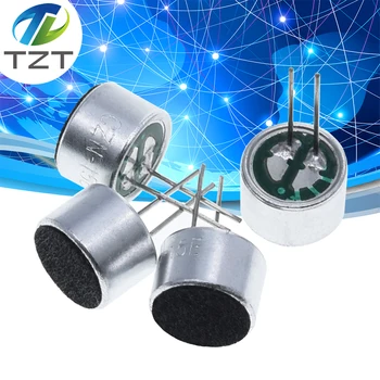TZT 9x7mm 9767 מיקרופון מיקרופון Electret עם 2 פינים האיסוף