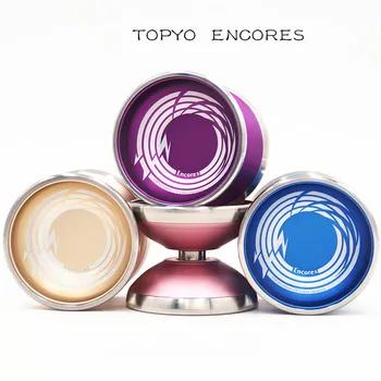 חדש TOPYO הדרנים YOYO 6061+ טבעת נירוסטה Yoyo המקצועי מהדורה מוגבלת צעצועים לילדים