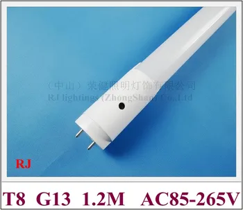 LED צינור אור מנורה עם שליטה קולית חיישן LED צינורות SMD 2835 96 T8 led G13 1200 מ 