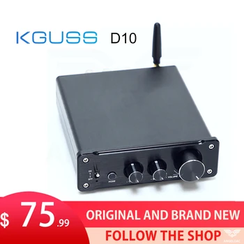 KGUSS D10 TPA3255D2 Class D רב תכליתי דיגיטלי מגבר Bluetooth 5.0 80W*2