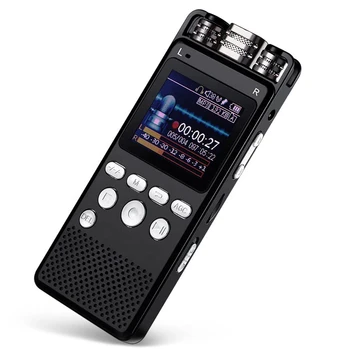 X800 קטן רשמקול הקלטת HD הפחתת רעש מיקרופון MP3 אודיו הקלטת קול העט