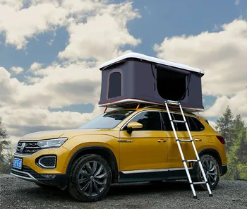 2022 חדש חיצוני אוטומטי המכונית גג גג האוהל קליפה קשה גג האוהל מכונית משאית מחנאות שטח גג המכונית האוהל